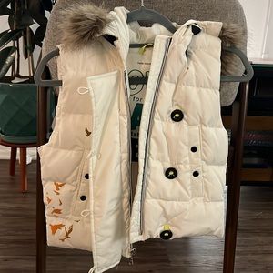 GAP Puff Cropped Vest